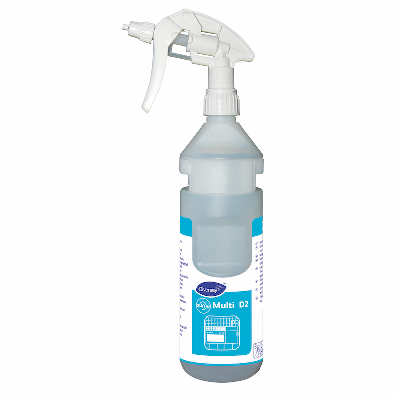 Suma Multi D2 Bottle Kit - Набор бутылок с распылителем для дозирующих систем Divermite, Diverflow и DQFM
