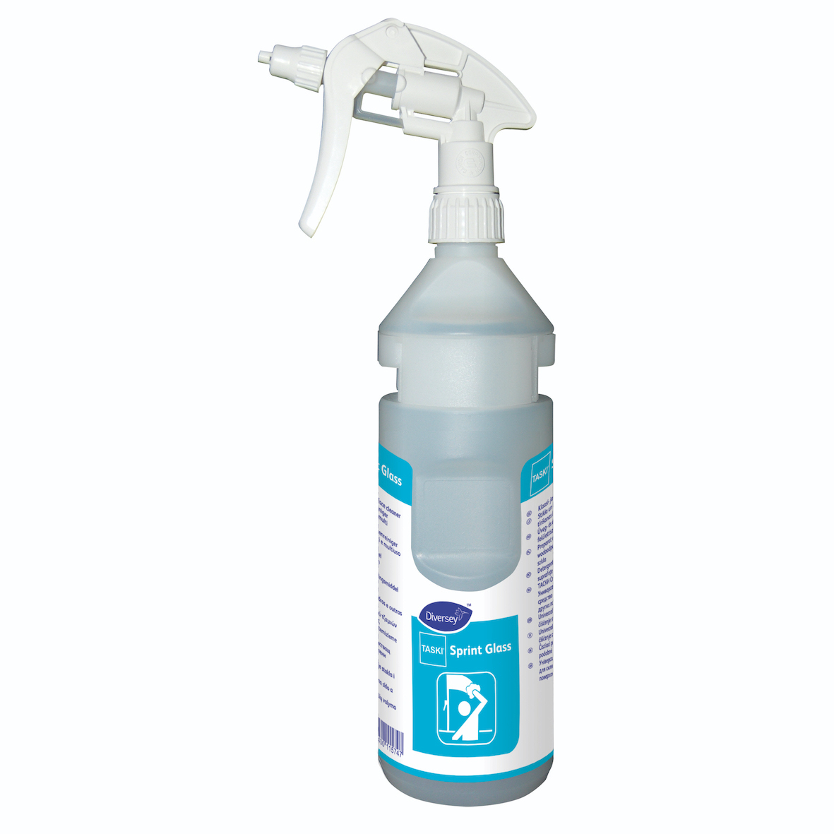 TASKI Sprint Glass conc Bottle Kit - Набор бутылок с распылителем для дозирующих систем Divermite, Diverflow и DQFM