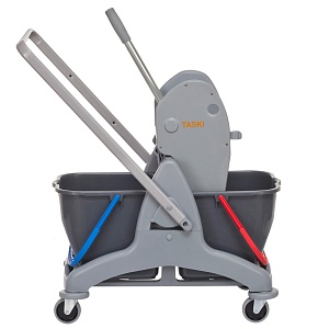 TASKI Duo Bucket Cart Set - Двухведерная тележка с отжимом