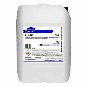 DIVOS 124 - щелочное средство для мытья мембран, устойчивых для высоких рН